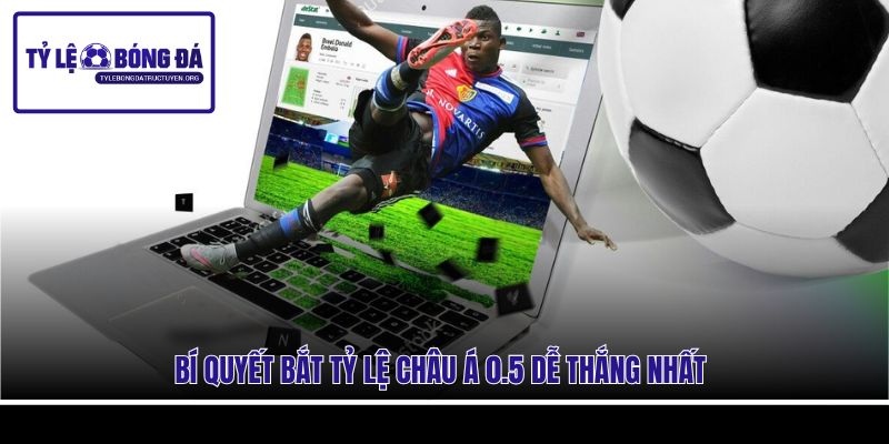 Bí quyết bắt tỷ lệ châu Á 0.5 dễ thắng nhất